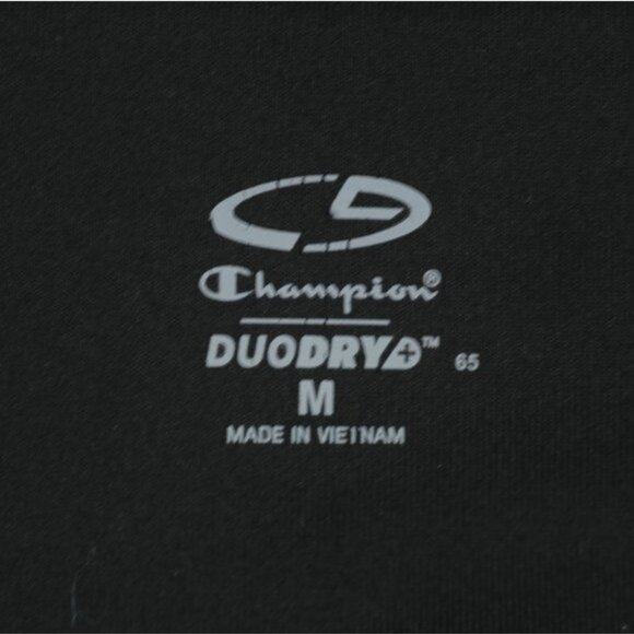 C9 by Champion DuoDry Women's Medium Black Blue Mid Rise Crop Athletic Leggings - Picture 6 of 6